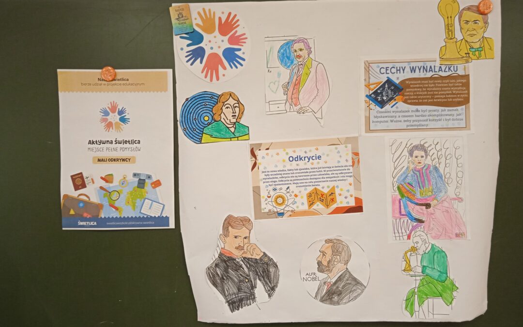 Realizacja pierwszego modułu ogólnopolskiego projektu „Aktywna świetlica. Miejsce pełne pomysłów.”